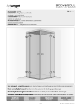 Artweger Corner entry 2 doors and 2 fixed parts Assembly Instructions