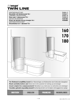 Artweger TWINLINE 1 Door and 1 sidescreen Assembly Instructions