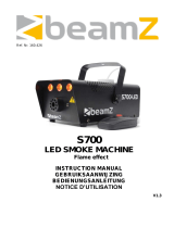 Beamz S700 LED ICE Smoke Machine de handleiding
