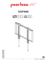 PEERLESS-AV ESF686 de handleiding