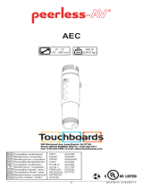 Peerless AEC006009-W Installatie gids