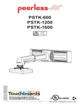 Peerless PSTK-1600 Installatie gids