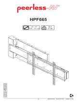 PEERLESS-AV HPF665 de handleiding