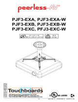 Peerless PFJ3-EXC-W Handleiding