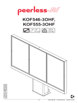PEERLESS-AV KOF555-3OHF Handleiding