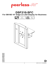 Peerless DSF210-SFC Installatie gids