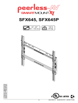 PEERLESS-AV SFX645 de handleiding