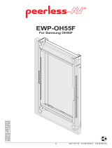 Peerless EWP-OH55F Installatie gids
