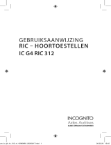 INCOGNITO IC 6 G4 RIC 312 Handleiding