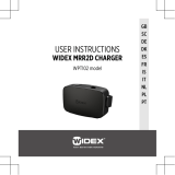 Widex mRIC Charger WPT102 Gebruikershandleiding