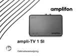 AMPLIFON AMPLI-TV 1 SI Gebruikershandleiding