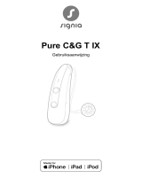 Signia Pure C&G T 5IX Gebruikershandleiding