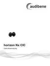 AUDIBENE horizon 1Nx CIC Gebruikershandleiding