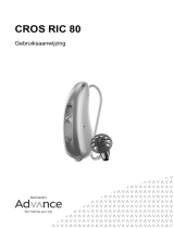 ADVANCE CROS RIC 80 Gebruikershandleiding