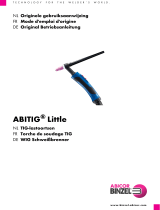 Abicor Binzel TIG Welding Torches ABITIG® GRIP Little 9 - 24 Handleiding