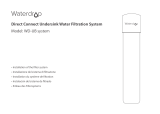 Waterdrop WateWD-UB system Handleiding