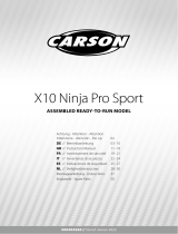 Carson 1:10 Ninja-Pro X10 2.4G 100 RTR Online Handleiding