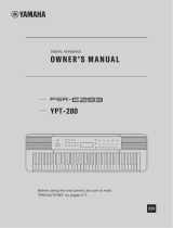Yamaha PSR-E283 de handleiding