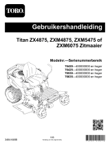 Toro Titan ZX4875 Zero Turn Riding Mower Handleiding