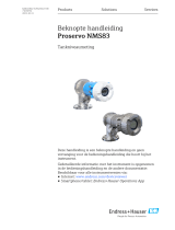 Endres+Hauser Proservo NMS83 Short Instruction