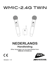 JB systems WMIC-2.4G TWIN Handleiding