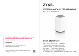ZyXEL Communications ZYXEL LTE5388-M804 4G LTE-A RUTER de handleiding