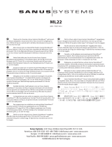 Sanus ML22-B1 Black Handleiding