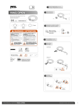 Petzl RING OPEN Technical Notice